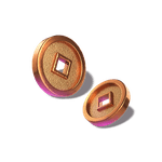 Símbolo Moedas de Ouro do Fortune Dragon, paga 10x três em linha. PG Soft.
