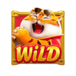 Símbolo Wild do Fortune Tiger, paga 250x três em linha