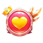Símbolo Emblema Azul do Starlight Princess da Pragmatic Play.