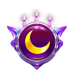 Símbolo Lua Roxa do Starlight Princess 1000. Pragmatic Play.