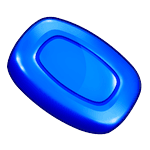 Símbolo Bala Azul do Sweet Bonanza 1000. Pragmatic Play.